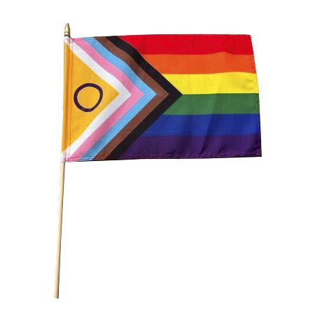 Håndflagg, progressiv