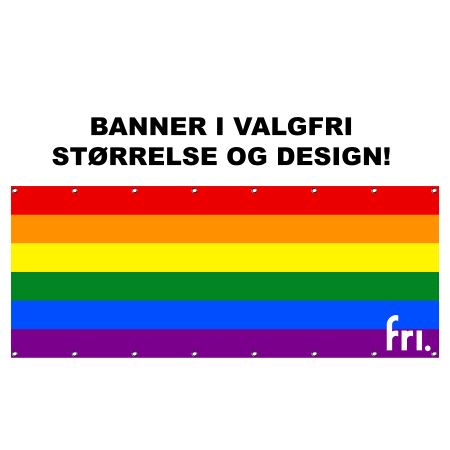Banner| - Valgfri størrelse